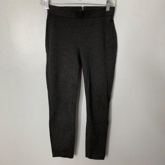 J. Crew Pants - J. Crew Pixie Dark Gray Leggings Ponte